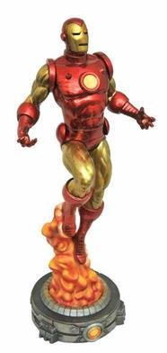 IRON MAN CLASICO FIGURA 28 CM PVC DIORAMA MARVEL GALLERY | N0219-MERCH23 | Terra de Còmic - Tu tienda de cómics online especializada en cómics, manga y merchandising