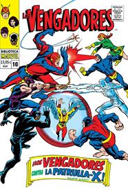 Biblioteca Marvel 94. Los Vengadores 10. 1968 | N0725-PAN36 | Howard Purcell, Roy Thomas, John Buscema, Werner Roth, Don Heck, Gary Friedrich | Terra de Còmic - Tu tienda de cómics online especializada en cómics, manga y merchandising