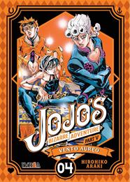 Jojo's Bizarre Adventure Parte 5: Vento Aureo 04 | N0220-IVR07 | Hirohiko Araki | Terra de Còmic - Tu tienda de cómics online especializada en cómics, manga y merchandising