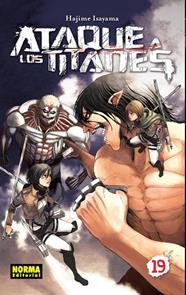 Ataque a los titanes 19 | N1116-NOR18 | Hajime Isayama | Terra de Còmic - Tu tienda de cómics online especializada en cómics, manga y merchandising