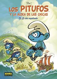 Los pitufos y la aldea de las chicas 6. La isla Vagabunda | N1023-NOR35 | Peyo Creations | Terra de Còmic - Tu tienda de cómics online especializada en cómics, manga y merchandising