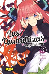 Las quintillizas 03 | N0920-NOR25 | Negi Haruba | Terra de Còmic - Tu tienda de cómics online especializada en cómics, manga y merchandising