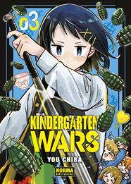 Kindergarten wars 03 | N1124-NOR18 | You Chiba | Terra de Còmic - Tu tienda de cómics online especializada en cómics, manga y merchandising