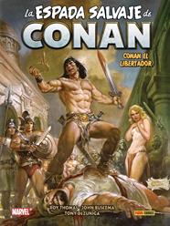 Biblioteca Conan. La Espada Salvaje de Conan 16. Conan el libertador | N0823-PAN18 | Roy Thomas, John Buscema | Terra de Còmic - Tu tienda de cómics online especializada en cómics, manga y merchandising