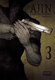 Ajin (Semihumano) 03 | N0416-NOR02 | Gamon Sakurai | Terra de Còmic - Tu tienda de cómics online especializada en cómics, manga y merchandising