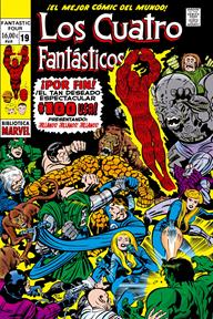 Biblioteca Marvel. Los 4 Fantásticos 19 | N0826-PAN52 | Jack Kirby, Stan Lee | Terra de Còmic - Tu tienda de cómics online especializada en cómics, manga y merchandising