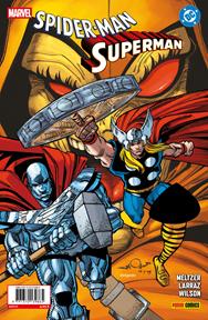 Spiderman / Superman 1. Portada Walt Simonson | N0826-PAN35 | Gary Frank, Geoff Johns, Louise Simonson, Phil Noto, Stephanie Phillips, Pepe Larraz, Todd Nauck, Russell Dauterman, Joe Kelly, Dan Slott, Jim Cheung, Marcos Martín, Humberto Ramos, Jason Aaron, Brad Meltzer, Jeph Loeb, Sara Pichelli | Terra de Còmic - Tu tienda de cómics online especializada en cómics, manga y merchandising