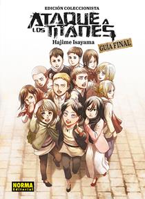 Guia Ataque a los Titanes. Guía final | N0826-NOR08 | ISAYAMA, HAJIME | Terra de Còmic - Tu tienda de cómics online especializada en cómics, manga y merchandising
