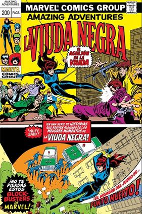 Marvel Limited Edition TPB. La viuda negra. El aguijón de la viuda | N0326-PAN97 | Gary Friedrich, John Buscema, Gene Colan, Mimi Gold, Roy Thomas, Don Heck, Sal Buscema, Gerry Conway, Ralph Macchio, Paul Gulacy y George Pérez | Terra de Còmic - Tu tienda de cómics online especializada en cómics, manga y merchandising