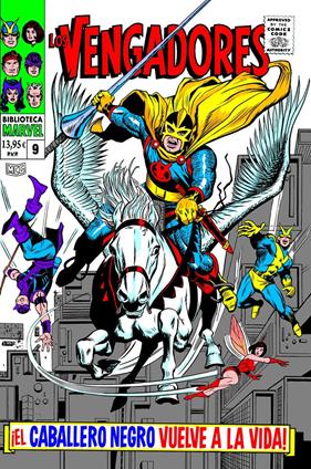 Biblioteca Marvel 87. Los Vengadores 9. 1967-68 | N0525-PAN32 | Roy Thomas, John Buscema, George Tuska | Terra de Còmic - Tu tienda de cómics online especializada en cómics, manga y merchandising