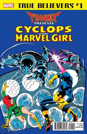 TRUE BELIEVERS PHOENIX PRESENTS CYCLOPS & MARVEL GIRL | OCT170980 | Terra de Còmic - Tu tienda de cómics online especializada en cómics, manga y merchandising