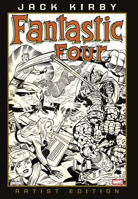 Marvel Artist's Edition. Los 4 Fantásticos de Jack Kirby | N1026-PAN72 | Jack Kirby, Stan Lee | Terra de Còmic - Tu tienda de cómics online especializada en cómics, manga y merchandising