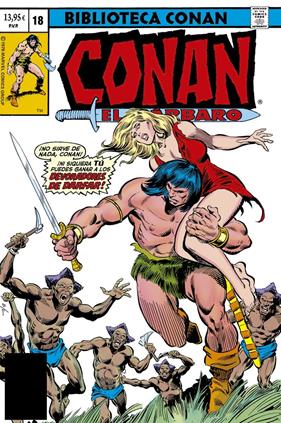 Biblioteca Conan. Conan el Bárbaro 18. 1979-80 | N1125-PAN73 | Roy Thomas, John Buscema | Terra de Còmic - Tu tienda de cómics online especializada en cómics, manga y merchandising