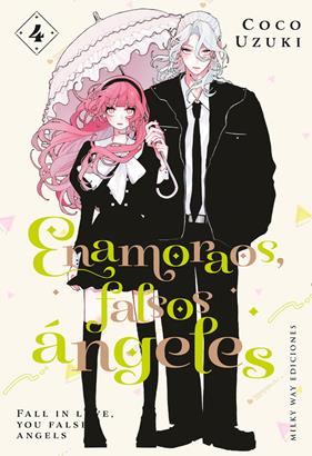 Enamoraos, falsos ángeles 04 | N0825-MILK06 | Coco Uzuki | Terra de Còmic - Tu tienda de cómics online especializada en cómics, manga y merchandising