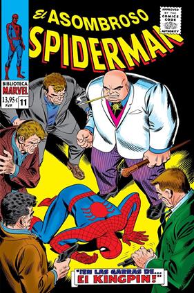 Biblioteca Marvel 76. El Asombroso Spiderman 11. 1967 | N0125-PAN22 | John Romita Sr, Stan Lee, Larry Lieber | Terra de Còmic - Tu tienda de cómics online especializada en cómics, manga y merchandising