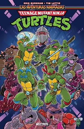Teenage Mutant Ninja Turtles – Las Aventuras Animadas Vol. 1 | N1025-OTED11 | Erik Burnham y Tim Lattie  | Terra de Còmic - Tu tienda de cómics online especializada en cómics, manga y merchandising