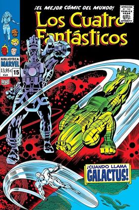 Biblioteca Marvel. Los Cuatro Fantásticos 15. 1968 | N0625-PAN31 | Jack Kirby, Stan Lee | Terra de Còmic - Tu tienda de cómics online especializada en cómics, manga y merchandising