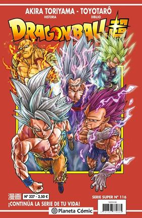 Dragon Ball Serie Roja nº 327 | N0326-PLA19 | Akira Toriyama, Toyotaro | Terra de Còmic - Tu tienda de cómics online especializada en cómics, manga y merchandising