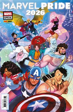 Marvel Pride 2026 | N0526-PAN02 | Pablo Collar, Wyatt Kennedy, Zoe Tunnell, Bayleigh Underwood, Federica Mancin, Kei Zama, Al Ewing, Anthony Oliveira | Terra de Còmic - Tu tienda de cómics online especializada en cómics, manga y merchandising