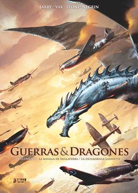 Guerras & Dragones vol.1: La batalla de Inglaterra / La escuadrilla Lafayette | N0526-YER01 | Nicolas Jarry, Vax, Leoni y Negrin | Terra de Còmic - Tu tienda de cómics online especializada en cómics, manga y merchandising