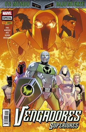 Un mundo bajo Muerte: Vengadores Superiores | N1225-PAN88 | Kyle Hotz, Luca Maresca, Steve Foxe | Terra de Còmic - Tu tienda de cómics online especializada en cómics, manga y merchandising