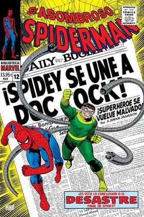 Biblioteca Marvel 84. El Asombroso Spiderman 12. 1967-68 | N0425-PAN31 | John Romita Sr, Stan Lee, Don Heck | Terra de Còmic - Tu tienda de cómics online especializada en cómics, manga y merchandising