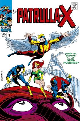 Biblioteca Marvel 106. La Patrulla-X 9. 1968 | N1125-PAN58 | Arnold Drake, Werner Roth, Jerry Siegel, Don Heck, Gary Friedrich, George Tuska | Terra de Còmic - Tu tienda de cómics online especializada en cómics, manga y merchandising
