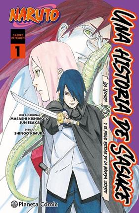 Naruto: Sasuke Retsuden- Los descendientes Uchiha y el polvo de estrellas celeste | N0426-PLA11 | Masashi Kishimoto | Terra de Còmic - Tu tienda de cómics online especializada en cómics, manga y merchandising