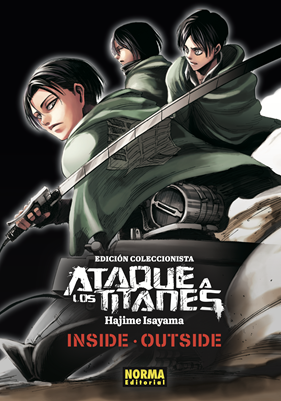 Guia ataque a los titanes, Edición coleccionista. Inside y outside | N0925-NOR07 | Hajime Isayama | Terra de Còmic - Tu tienda de cómics online especializada en cómics, manga y merchandising