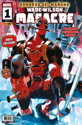 Wade Wilson Masacre 1 Portada Simone di Meo | N0826-PAN02 | Geoff Shaw, Carlos Villa, Benjamin Percy, Gail Simone | Terra de Còmic - Tu tienda de cómics online especializada en cómics, manga y merchandising