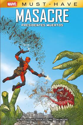 Marvel Must-Have. Masacre. Presidentes muertos | N0726-PAN29 | Brian Posehn, Mike Hawthorne, Scott Koblish, Tony Moore, Gerry Duggan | Terra de Còmic - Tu tienda de cómics online especializada en cómics, manga y merchandising