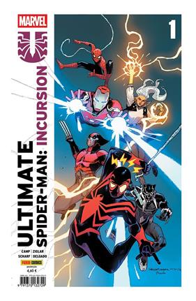 Ultimate Spider-Man: Incursión 1 de 5 | N1025-PAN62 | Cody Ziglar, Deniz Camp, Jonas Scharf | Terra de Còmic - Tu tienda de cómics online especializada en cómics, manga y merchandising