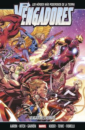 Marvel Premiere. Los Vengadores 15. Vengadores, reuníos | N0825-PAN08 | Aaron Kuder, Javier Garrón, Bryan Hitch, Jason Aaron | Terra de Còmic - Tu tienda de cómics online especializada en cómics, manga y merchandising