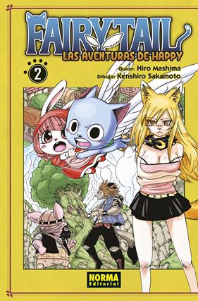 Fairy Tail Las aventuras de Happy 02 | N0524-NOR37 | Hiro Mashima, Kenshiro Sakamoto | Terra de Còmic - Tu tienda de cómics online especializada en cómics, manga y merchandising