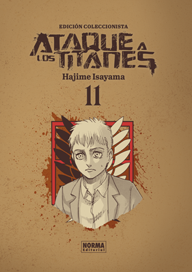 Ataque a los titanes Ed. Integral 11 | N0925-NOR11 | Hajime Isayama | Terra de Còmic - Tu tienda de cómics online especializada en cómics, manga y merchandising