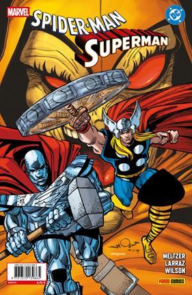 Spiderman / Superman 1. Portada Walt Simonson | N0826-PAN35 | Gary Frank, Geoff Johns, Louise Simonson, Phil Noto, Stephanie Phillips, Pepe Larraz, Todd Nauck, Russell Dauterman, Joe Kelly, Dan Slott, Jim Cheung, Marcos Martín, Humberto Ramos, Jason Aaron, Brad Meltzer, Jeph Loeb, Sara Pichelli | Terra de Còmic - Tu tienda de cómics online especializada en cómics, manga y merchandising