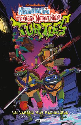Historias de las Teenage Mutant Ninja Turtles: Un Verano Muy Mechazoide | N1026-OTED13 | Louie Joyce, Mikey Levitt | Terra de Còmic - Tu tienda de cómics online especializada en cómics, manga y merchandising