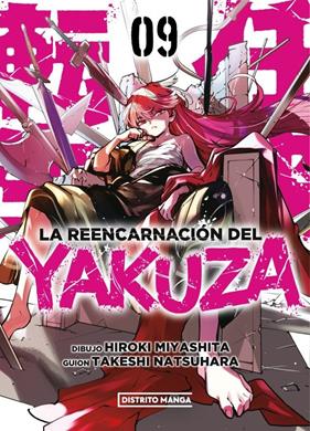 La reencarnación del yakuza 09 | N0326-OTED08 | Hiroki Miyashita, Takeshi Natsuhara | Terra de Còmic - Tu tienda de cómics online especializada en cómics, manga y merchandising