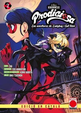 Miraculous: Les aventures de Ladybug i Cat Noir 2 (Edició en català) | N0823-PAN233 | Koma Warita, Riku Tsuchida, Jeremy Zag | Terra de Còmic - Tu tienda de cómics online especializada en cómics, manga y merchandising