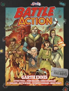 Battle Action | N1122-DOL02 | Guion: Garth Ennis / Dibujo: Kevin O’Neill, John Higgins, Chris Burnham, PJ Holden, Keith Burns, Patrick Goddard, Mike Dorey | Terra de Còmic - Tu tienda de cómics online especializada en cómics, manga y merchandising
