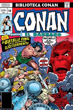 Biblioteca Conan. Conan el Bárbaro 14. 1977-78 | N0325-PAN24 | Howard Chaykin, Roy Thomas, John Buscema | Terra de Còmic - Tu tienda de cómics online especializada en cómics, manga y merchandising
