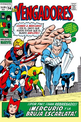 Biblioteca Marvel. Los Vengadores 14 | N1026-PAN52 | Sal Buscema, John Buscema, Frank Giacoia, Herb Trimpe, Roy Thomas | Terra de Còmic - Tu tienda de cómics online especializada en cómics, manga y merchandising