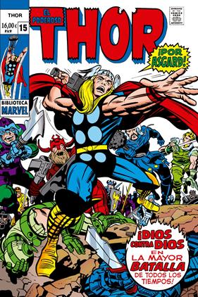 Biblioteca Marvel. El poderoso Thor 15 | N0926-PAN40 | Jack Kirby, John Buscema, Stan Lee | Terra de Còmic - Tu tienda de cómics online especializada en cómics, manga y merchandising