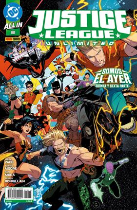 All In Justice League Unlimited 8 | N1225-PAN68 | Dan Mora, Travis Moore, Mark Waid | Terra de Còmic - Tu tienda de cómics online especializada en cómics, manga y merchandising