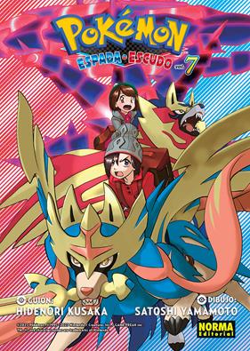 Pokemon Espada y escudo 07 | N1225-NOR34 | Hidenori Kusaka | Terra de Còmic - Tu tienda de cómics online especializada en cómics, manga y merchandising
