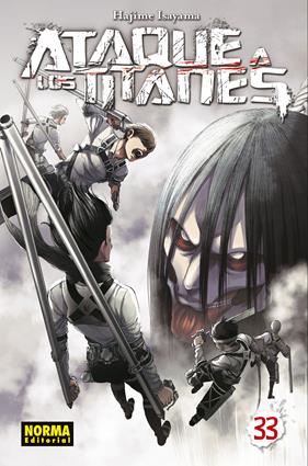 Ataque a los titanes 33 | N0621-NOR18 | Hajime Isayama | Terra de Còmic - Tu tienda de cómics online especializada en cómics, manga y merchandising