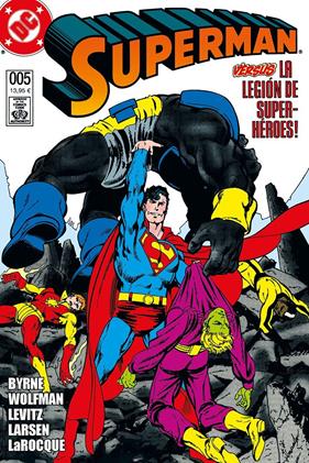 Biblioteca Superman 5 | N1025-PAN03 | Greg LaRocque, Marv Wolfmann, John Byrne, Erik Larsen, Paul Levitz | Terra de Còmic - Tu tienda de cómics online especializada en cómics, manga y merchandising
