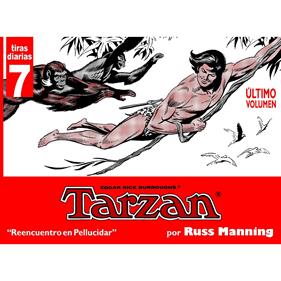 Tarzan - Tiras Diarias 7. Reencuentro en Pellucidar | N1023-OTED39 | Russ Manning | Terra de Còmic - Tu tienda de cómics online especializada en cómics, manga y merchandising
