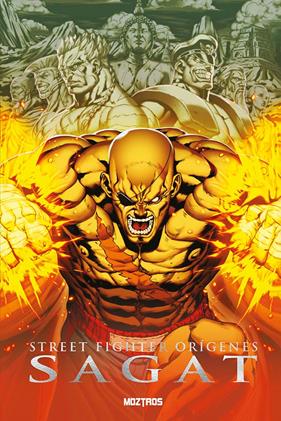 Street Fighter Orígenes. Sagat | N0725-OTED05 | Joe NG, Chris Sarracini | Terra de Còmic - Tu tienda de cómics online especializada en cómics, manga y merchandising