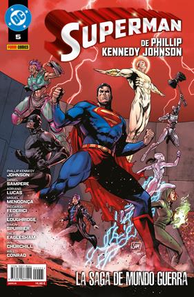 Superman de Phillip Kennedy Johnson 5 | N0826-PAN45 | Daniel Sampere, Phillip Kennedy Johnson, Will Conrad, Dale Eaglesham, Siya Oum, Miguel Mendonça, Riccardo Federici, Scott Godlewski | Terra de Còmic - Tu tienda de cómics online especializada en cómics, manga y merchandising